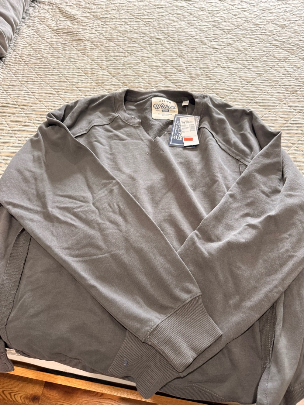 Weekend Max Mara Gray Crewneck Sweatshirt